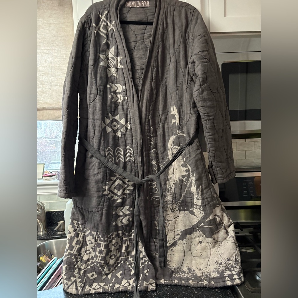 🦄 Magnolia Pearl Native Art Quilted Oro Coat! 🦄